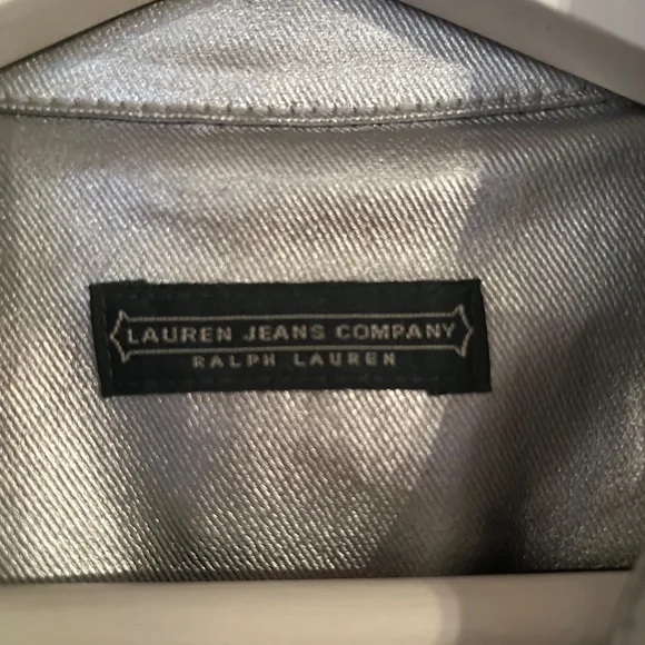 Ralph Lauren Silver Trench Coat - Picture 3 of 6